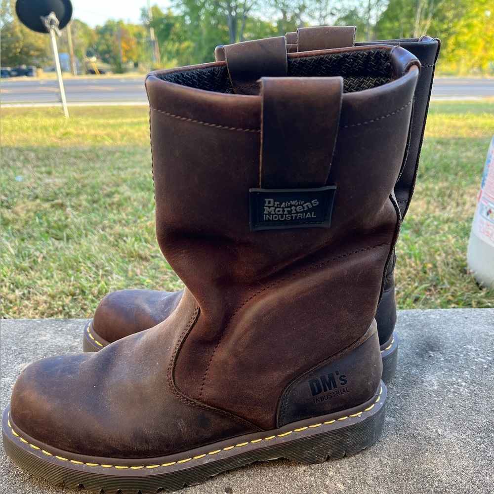 Doc Martens steel toe boots